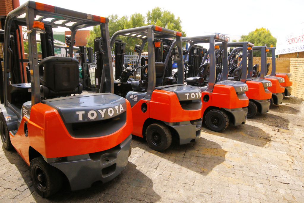 Forklift in Boswellville AH